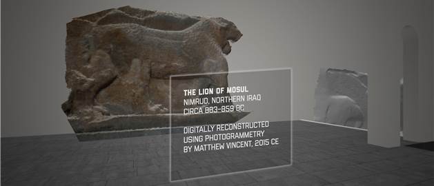 Lost artifacts in RecoVR Mosul